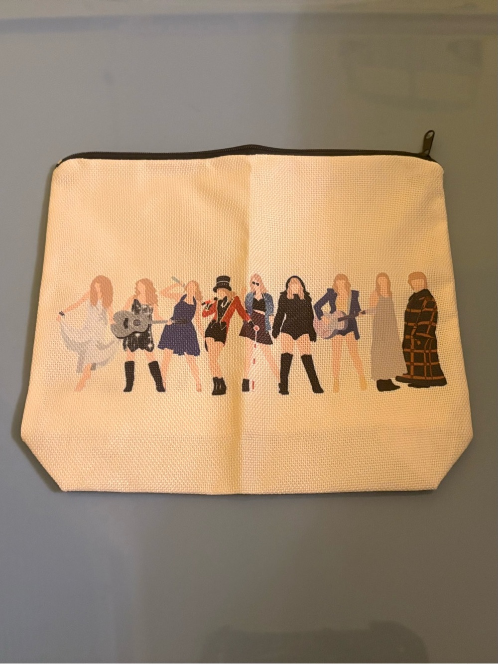 Taylor Swift Eras Canvas Cosmetic Pouch